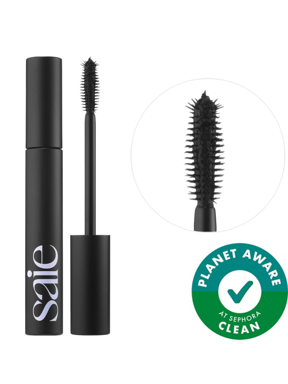 Saie Full-Coverage Mascara-Mascara 101 Lengthening and
Lifting-Black BNIB